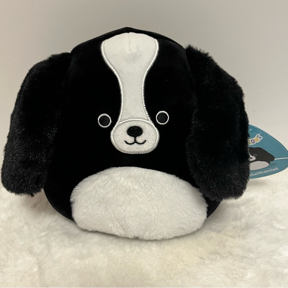 Squishmallow Nathaniel Cocker Spaniel Dog 🐶, 7.5” New